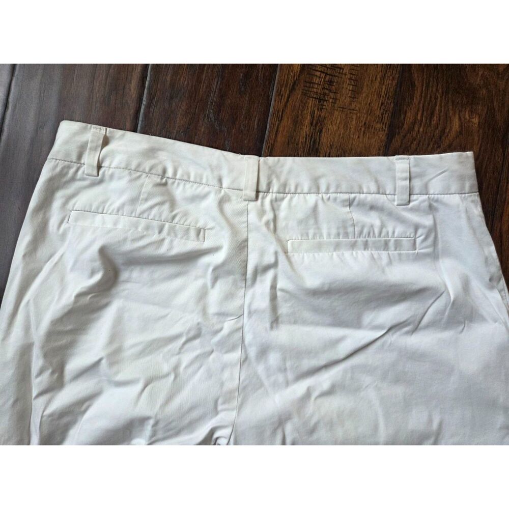 Banana Republic Women's White Cotton Dress Pants Size 10 - Picture 9 of 9